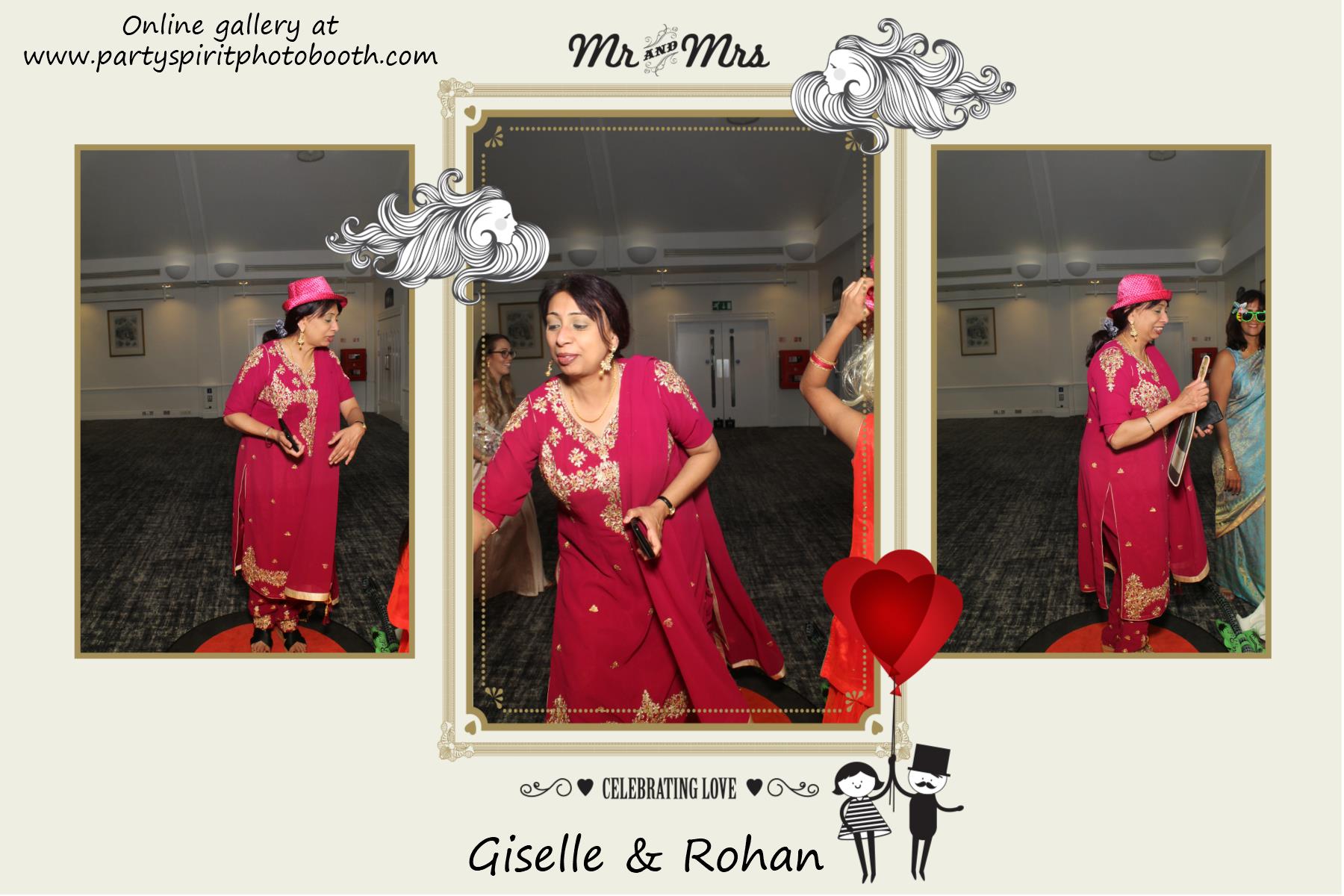 Giselle and Rohan's Wedding | View more photos from the event at gallery.partyspiritphotobooth.com/u/PartySpiritPhotoBooth/Giselle-and-Rohans-Wedding